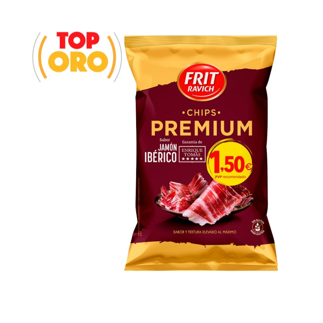 CHIPS PREMIUM JAMÓN IBÉRICO
