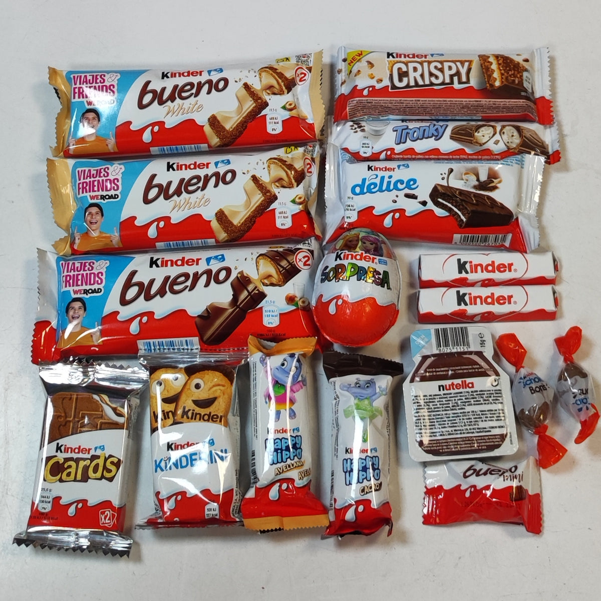 LOTE PRODUCTOS KINDER