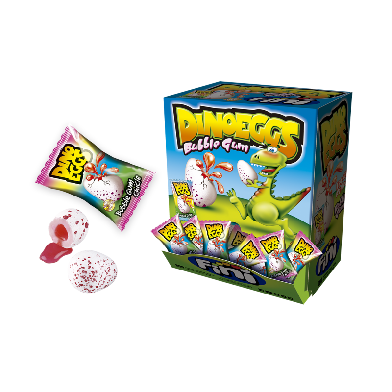 CHICLE FINI DINNO EGGS(Sin gluten)