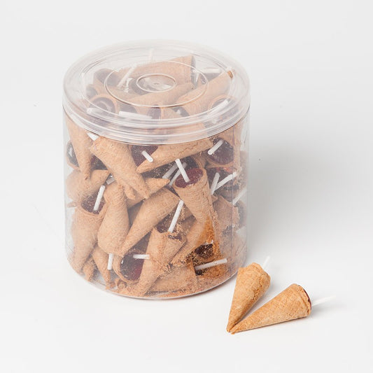 CONO GALLETA Y CARAMELO