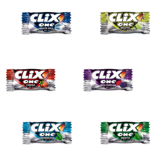 CHICLES CLIX 2 UNIDADES