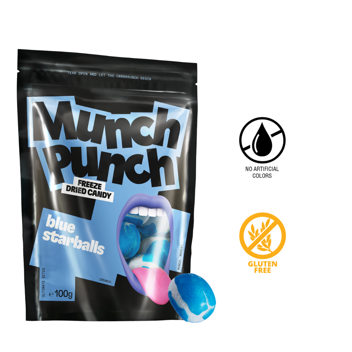 MUNCH PUNCH BLUE  (LIOFILIZADAS)