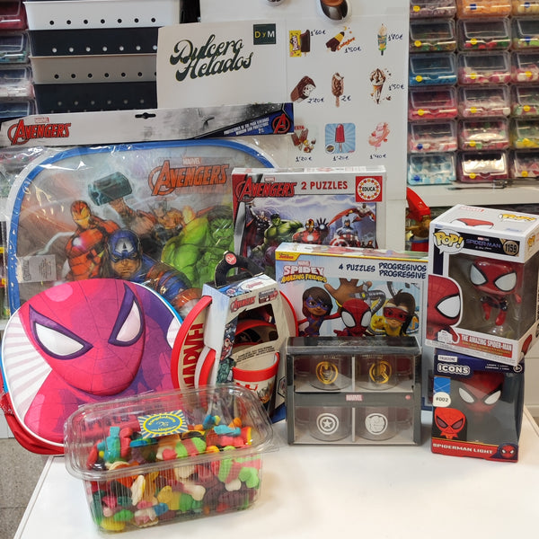 SORTEO LOTE MARVEL Y KILO DE CHUCHES (2 NÚMEROS)