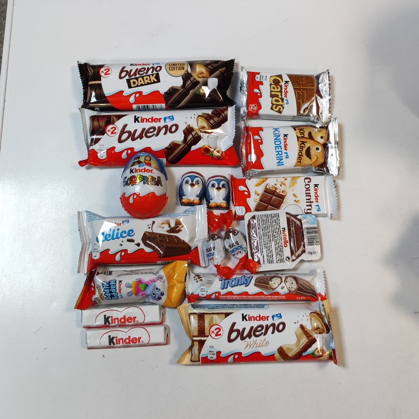 LOTE PRODUCTOS KINDER