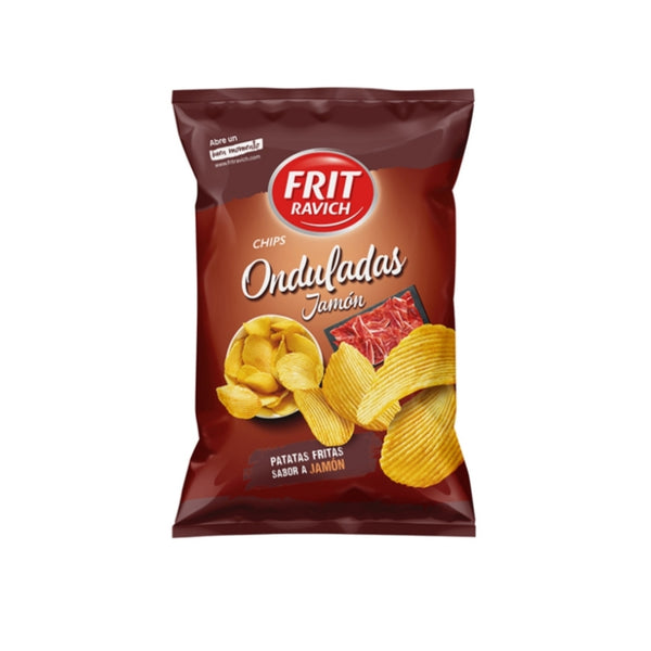 CHIPS ONDULADAS JAMÓN JUNIOR