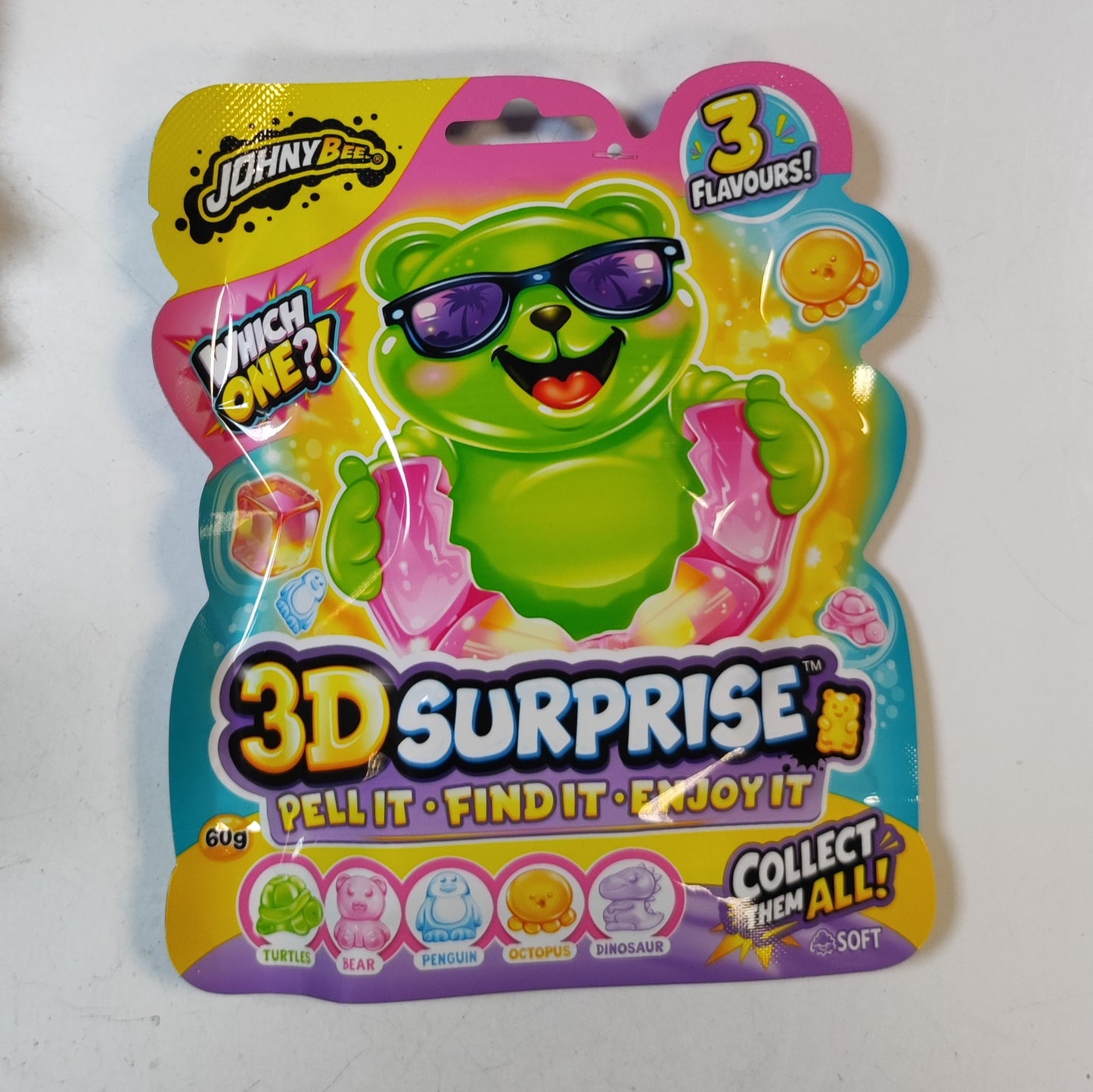 PELABLES 3D SORPRESA SABORES