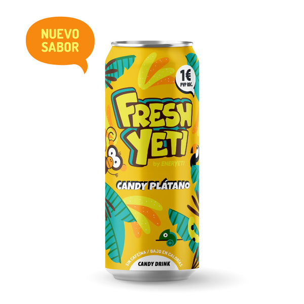 FRESHYETI CANDY PLATANO