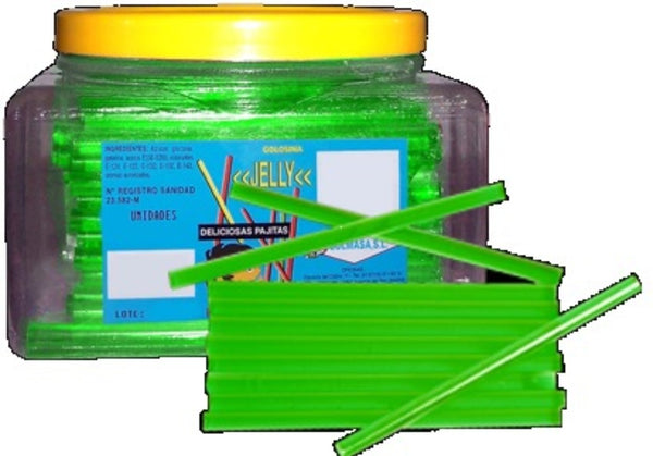 PAJITAS GELATINA (ELIGE SABOR) (Sin gluten)