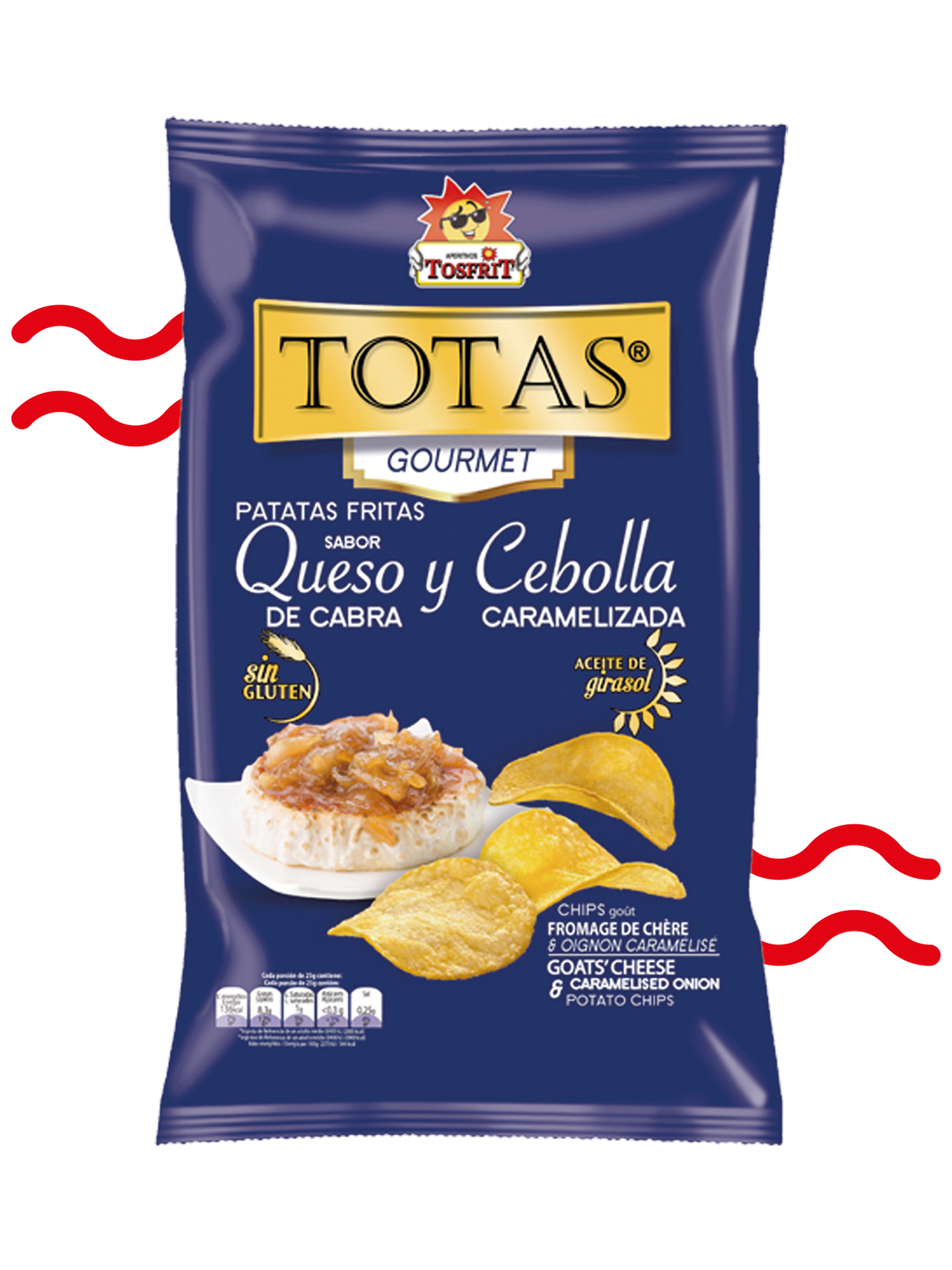 TOTAS QUESO Y CEBOLLA (Sin gluten)