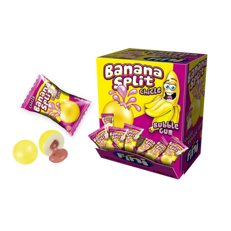 CHICLE BANANA SPLIT (Sin gluten)