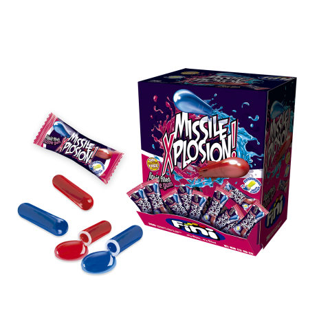 CHICLE FINI MISSILE XPLOSION(Sin gluten)