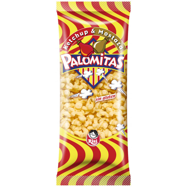 PALOMITAS RISI KETCHUP Y MOSTAZA (Sin gluten)