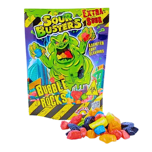 SOUR BUSTERS BUBBLE ROCKS