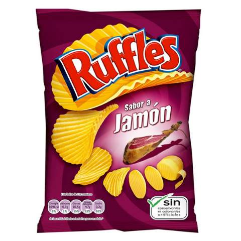 RUFFLES JAMÓN